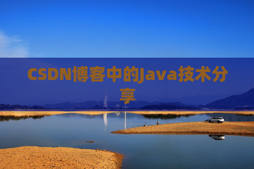 CSDN博客中的Java技术分享